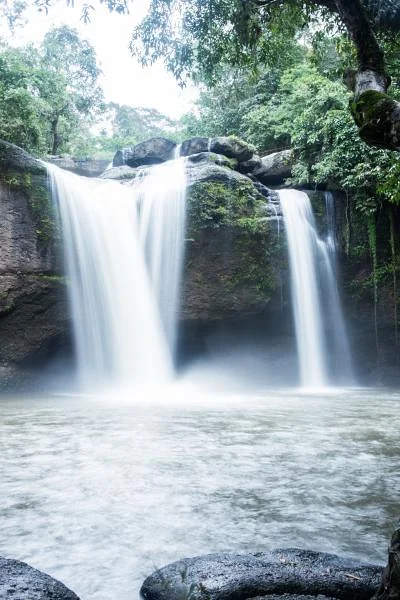 Cascade Haew Suwat — Parc national de Khao Yai (Thaïlande)