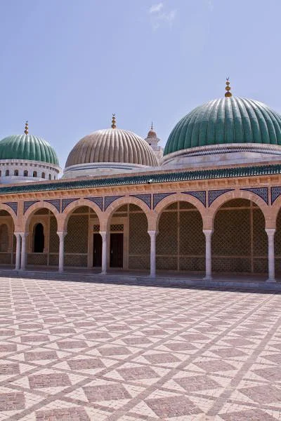 Cour intérieure — Mausolée de Bourguiba (Tunisie)