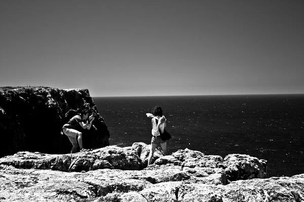 Cap saint Vincent N&B — Sagres (Portugal)