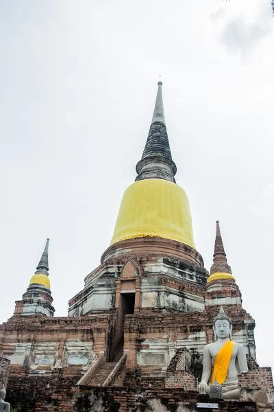 Ayutthaya — Temple Wat Yai Chai Mongkol (Thaïlande)