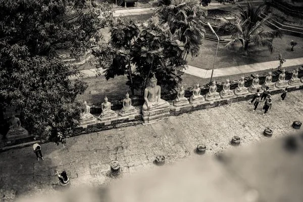 Ayutthaya — Temple Wat Yai Chai Mongkol (Thaïlande)