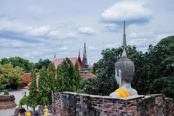 Ayutthaya — Temple Wat Yai Chai Mongkol (Thaïlande)