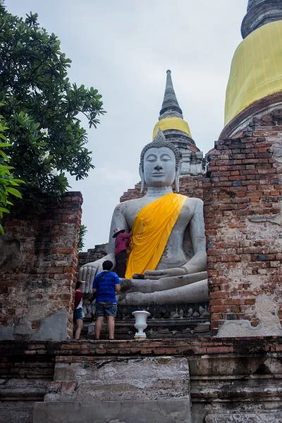 Ayutthaya — Temple Wat Yai Chai Mongkol (Thaïlande)