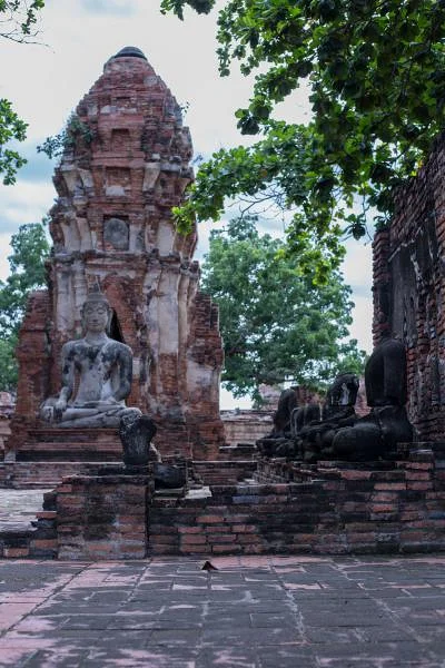 Ayutthaya — Temple Wat Phra Mahathat (Thaïlande)