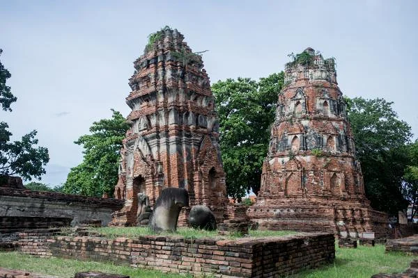 Ayutthaya — Temple Wat Phra Mahathat (Thaïlande)