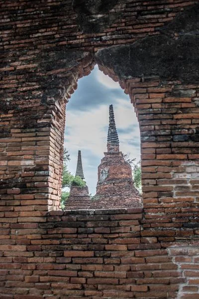 Ayutthaya — Temple Wat Phra Si Sanphet (Thaïlande)