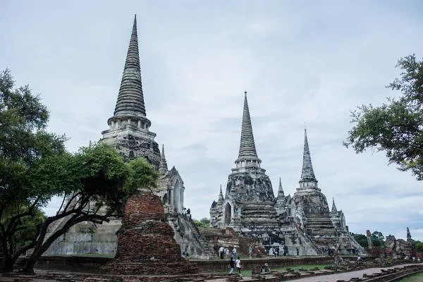 Ayutthaya — Temple Wat Phra Si Sanphet (Thaïlande)