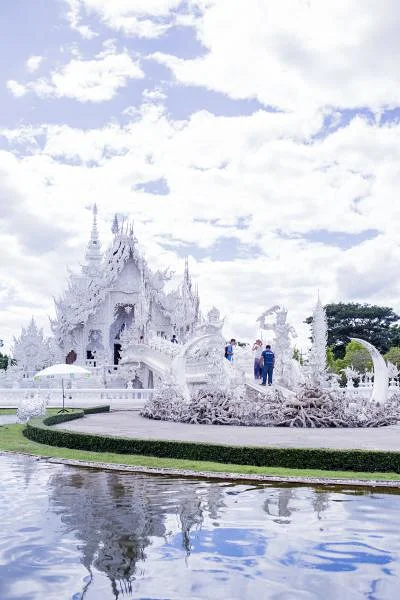 Temple Blanc — Temple Wat Rong Khun (Thaïlande)
