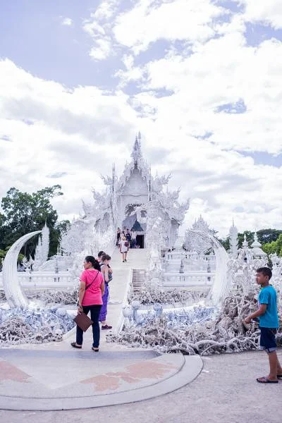 Temple Blanc — Temple Wat Rong Khun (Thaïlande)