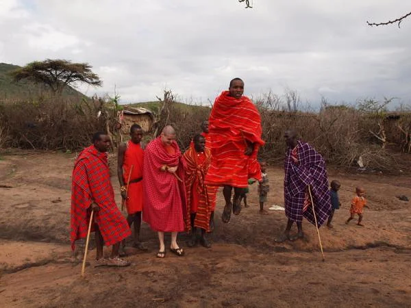 Tribu Masaï — Réserve Masai Mara (Kenya)