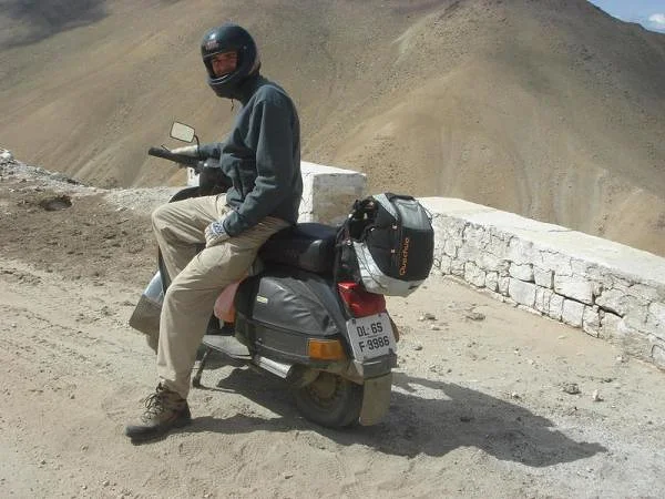 Escapade en scooter (Inde)