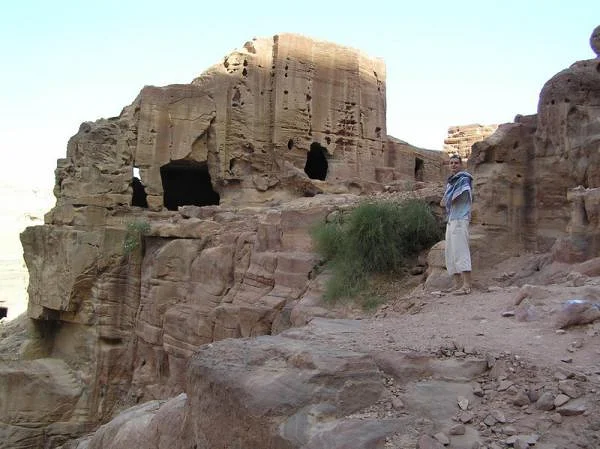 Sur les hauteurs du site — Ruines de Petra (Jordanie)