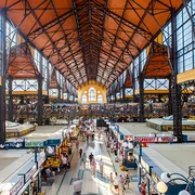 Grand marché central de Budapest