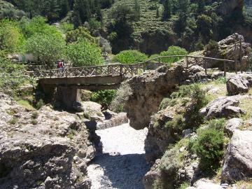 Gorges de Samaria en Crète