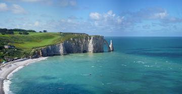 Falaise d'Aval à Etretat