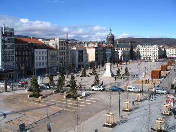 Place de Jaude à Clermont