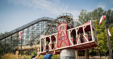 Vol au vent au Walibi Rhône Alpes