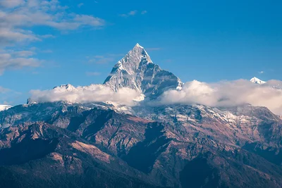 Le Machapuchare vu depuis Pokhara