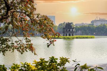 Lac Hoan Kiem à Hanoï