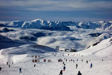 Piste de ski des Deux-Alpes
