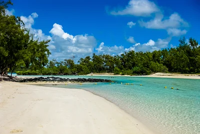 Plage de l'Ile aux Cerfs