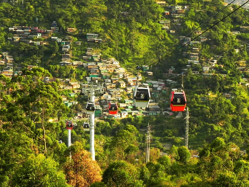 Metrocable de Medellin — Medellin (Colombie)