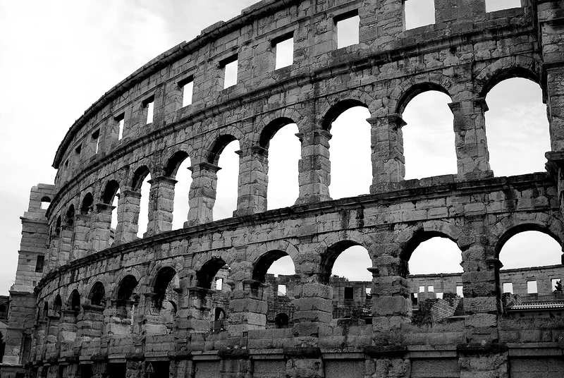 Pula et son Amphithéâtre — Amphithéâtre de Pula (Croatie)