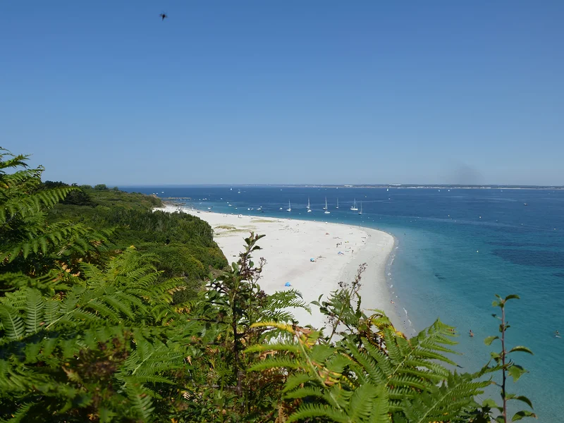 Les Grands Sables sur l'île de Groix — Plage des Grands Sables (France)