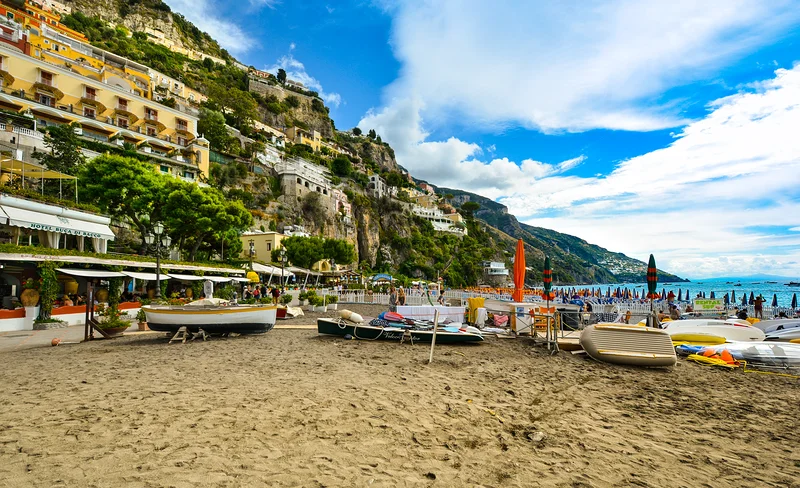 Plage de Positano — Spiaggia Grande (Italie)