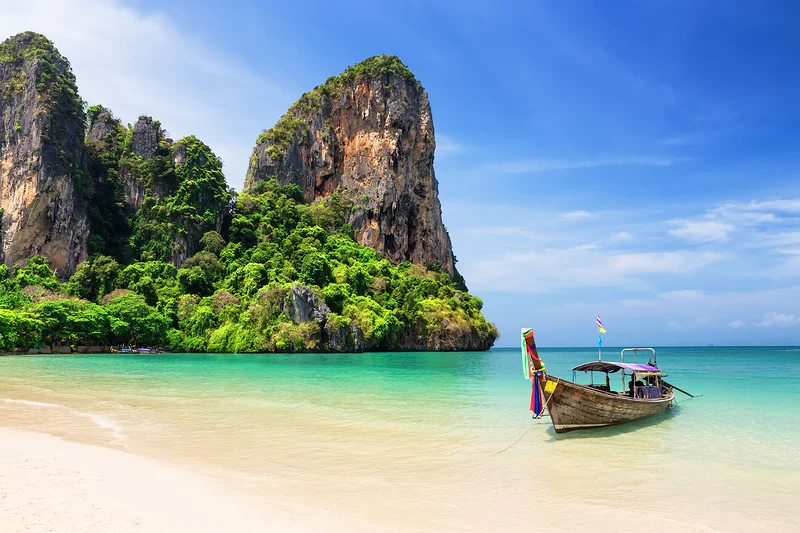 Railay Beach à Phuket — West Railay Beach (Thaïlande)