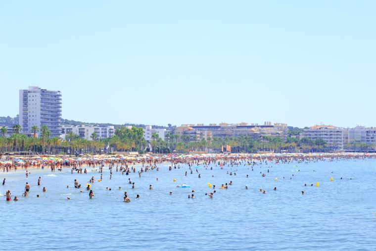 Plage de levante à Salou