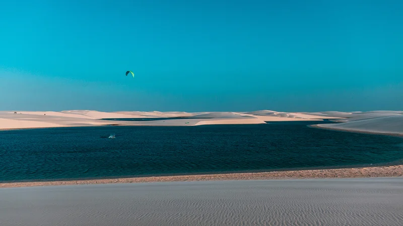 Dunes des Lençóis Maranhenses — Parc national Lencois Maranhenses (Brésil)
