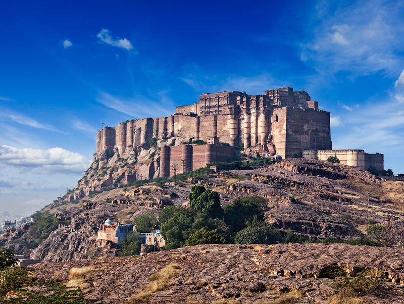 Mehrangarh Fort à Jodhpur — Fort Mehrangarh (Inde)