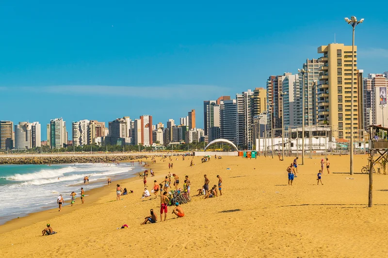 Fortaleza et sa plage — Fortaleza (Brésil)