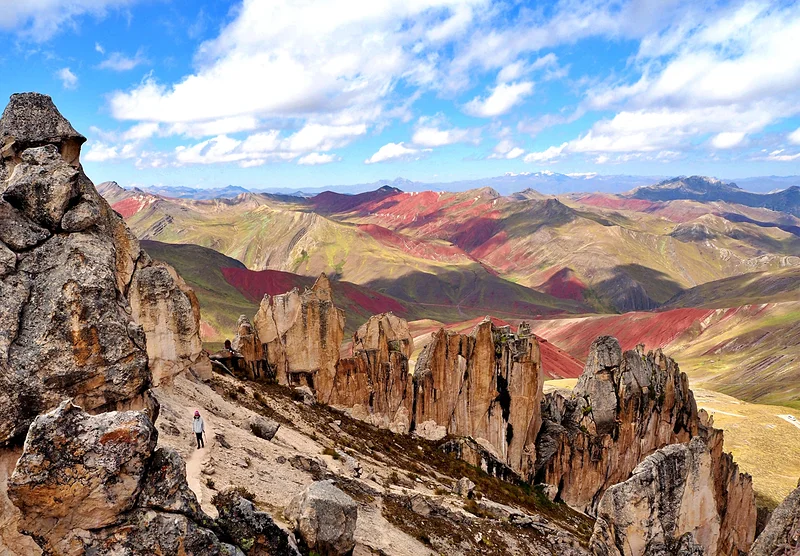 Palccoyo Montagne Arc-en-ciel