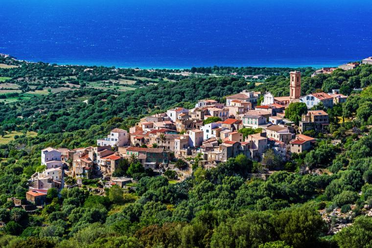 Aregno en Corse