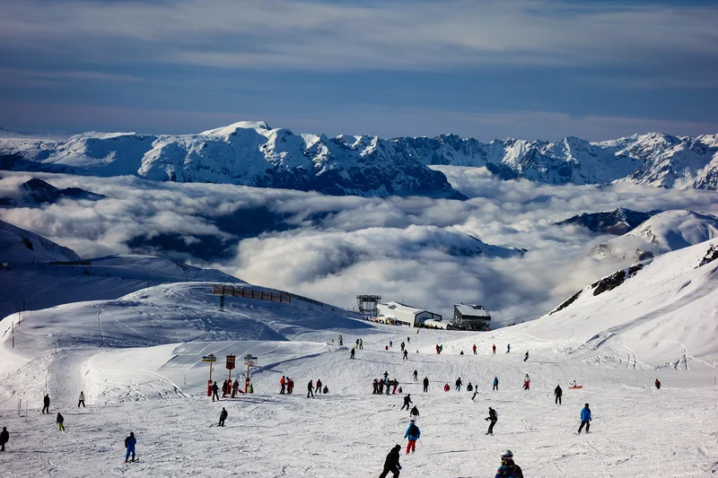 Piste de ski des Deux-Alpes — Station de ski des Deux-Alpes (France)