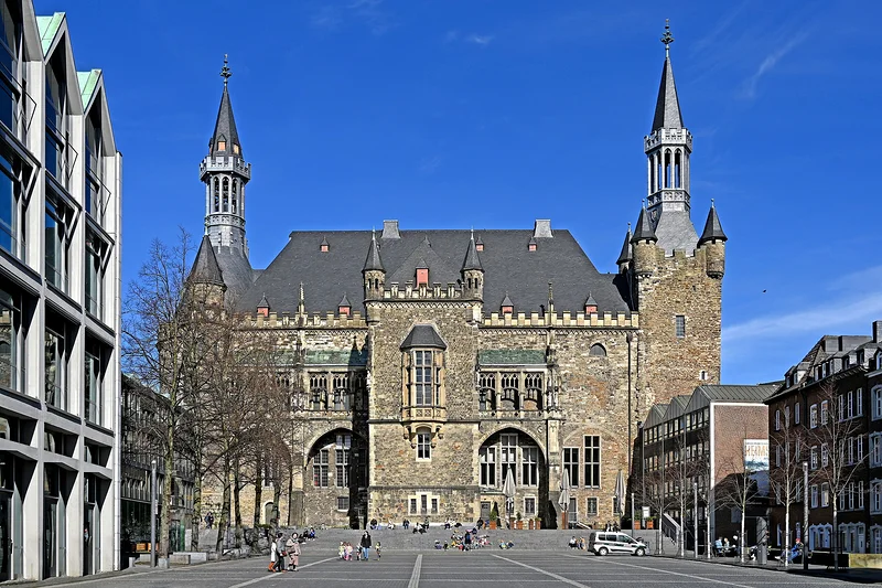 Hôtel de Ville d'Aix la Chapelle — Hôtel de ville d'Aix-la-Chapelle (Allemagne)