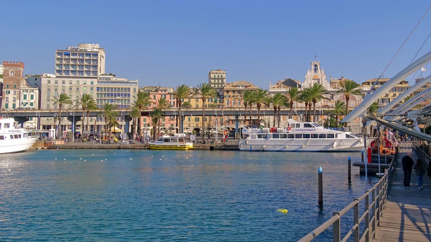 Vieux de port de Gênes