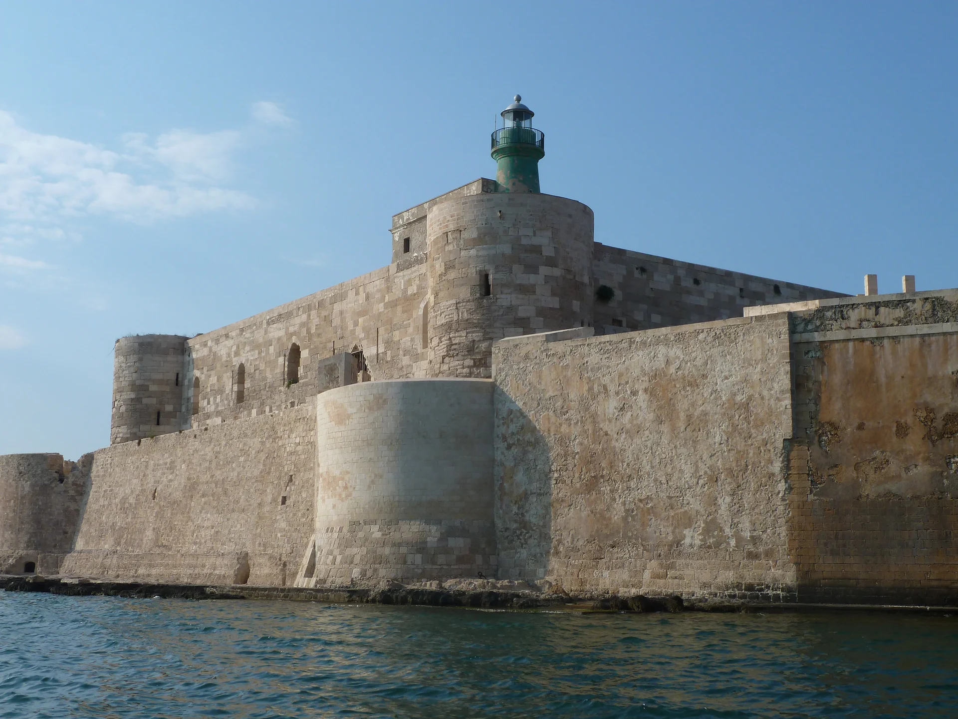 Château de Maniace en Sicile