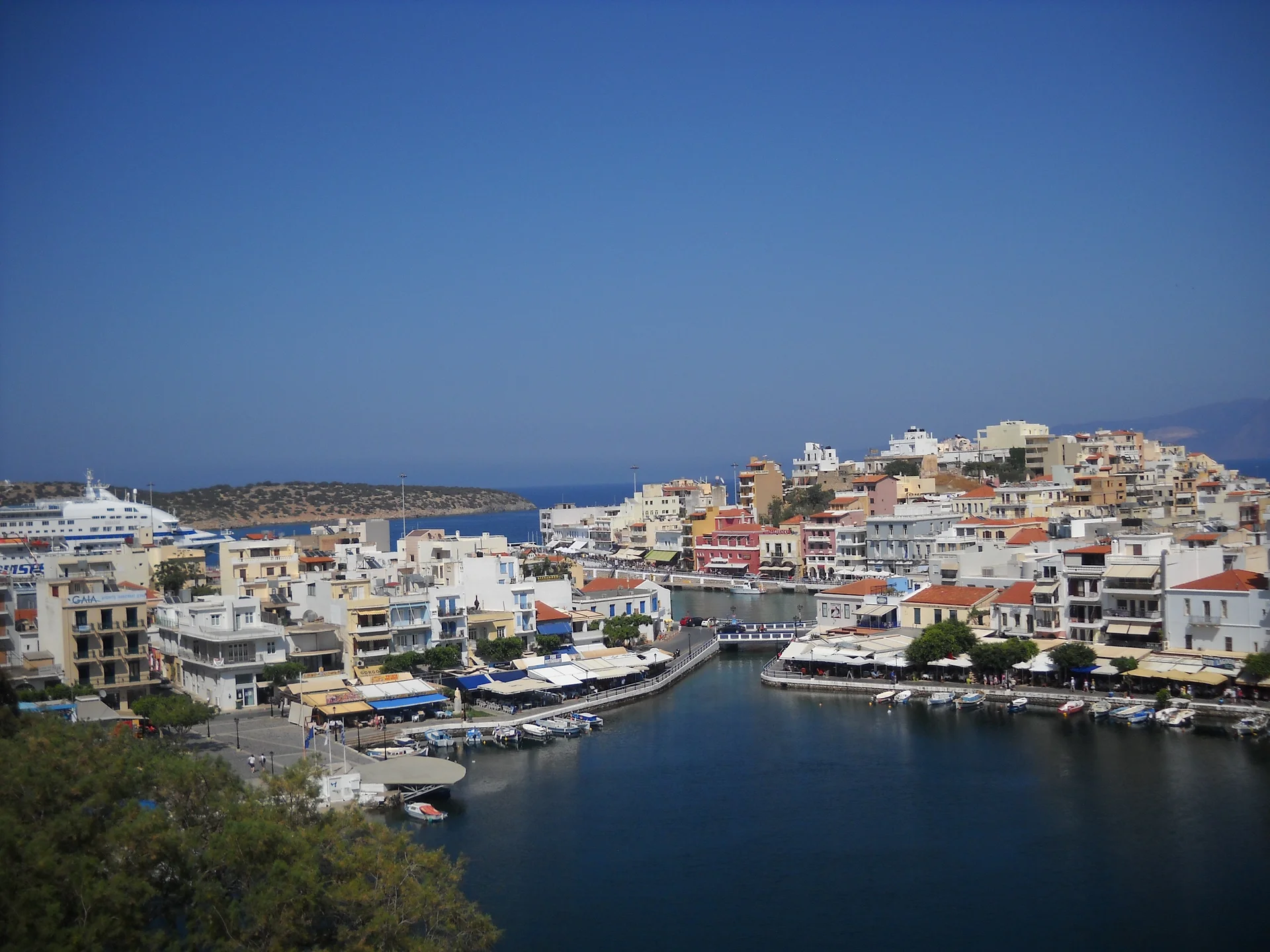 Agios Nikolaos en Crète — Port d'Agios Nikolaos (Grèce)