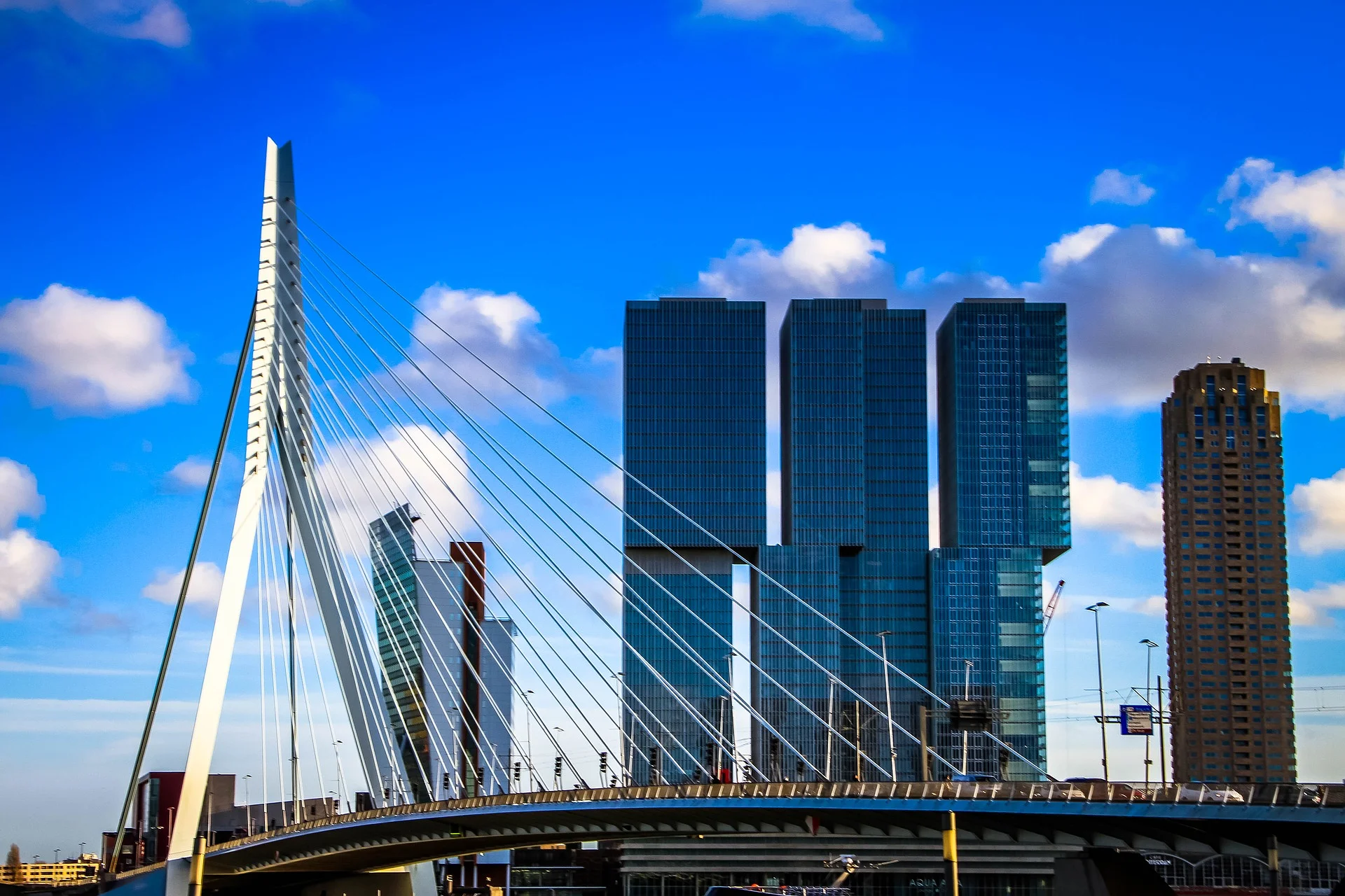 Pont Erasme à Rotterdam — Pont Erasmus (Pays-Bas)