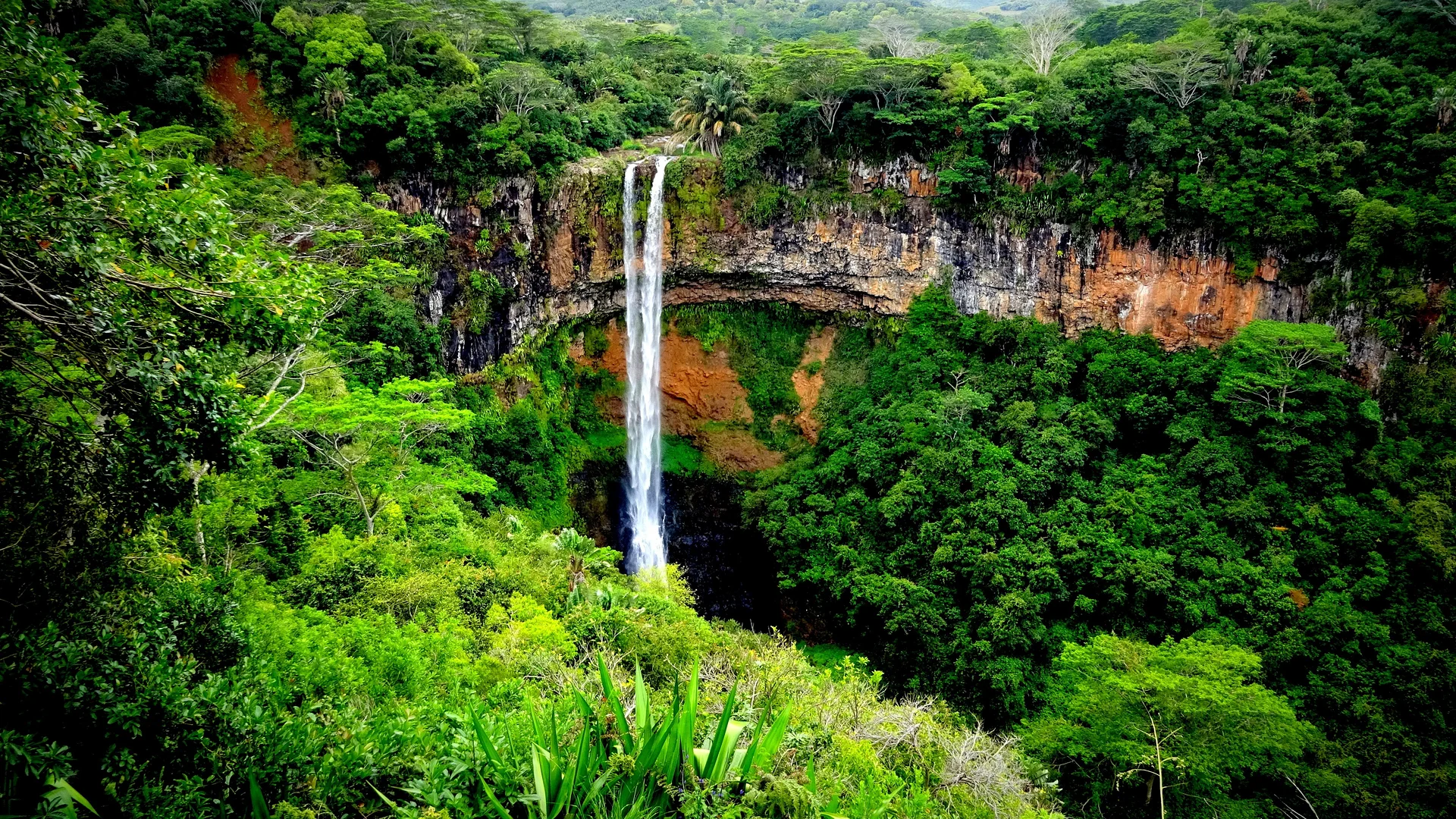 Cascades chamarel Cascades chamarel — Cascade de Chamarel (Maurice)