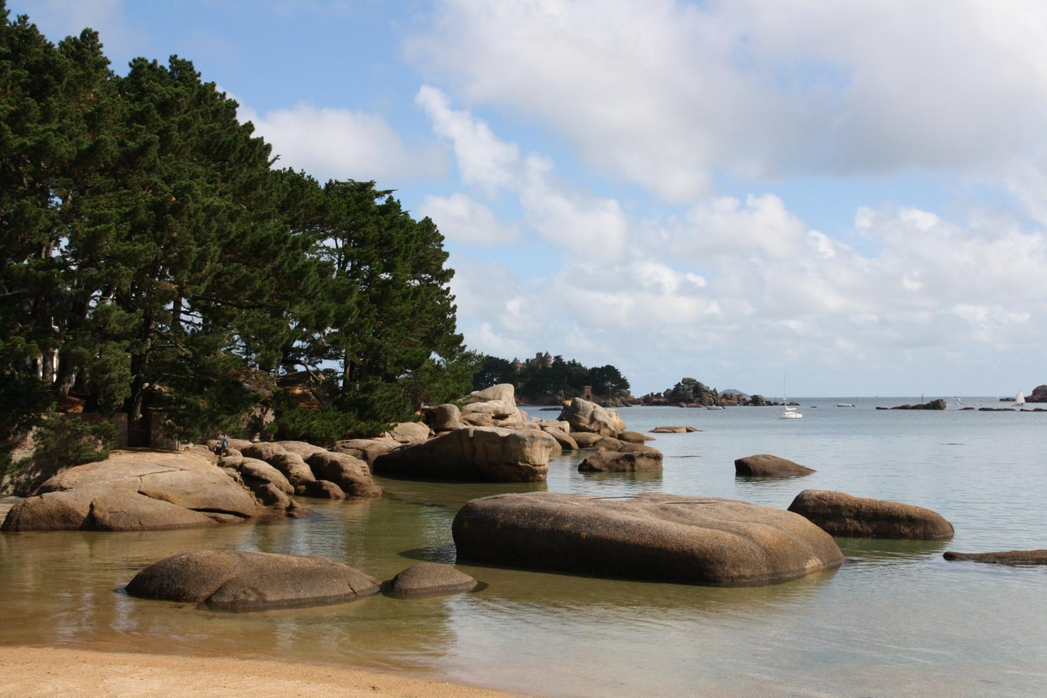Plage saint guirec