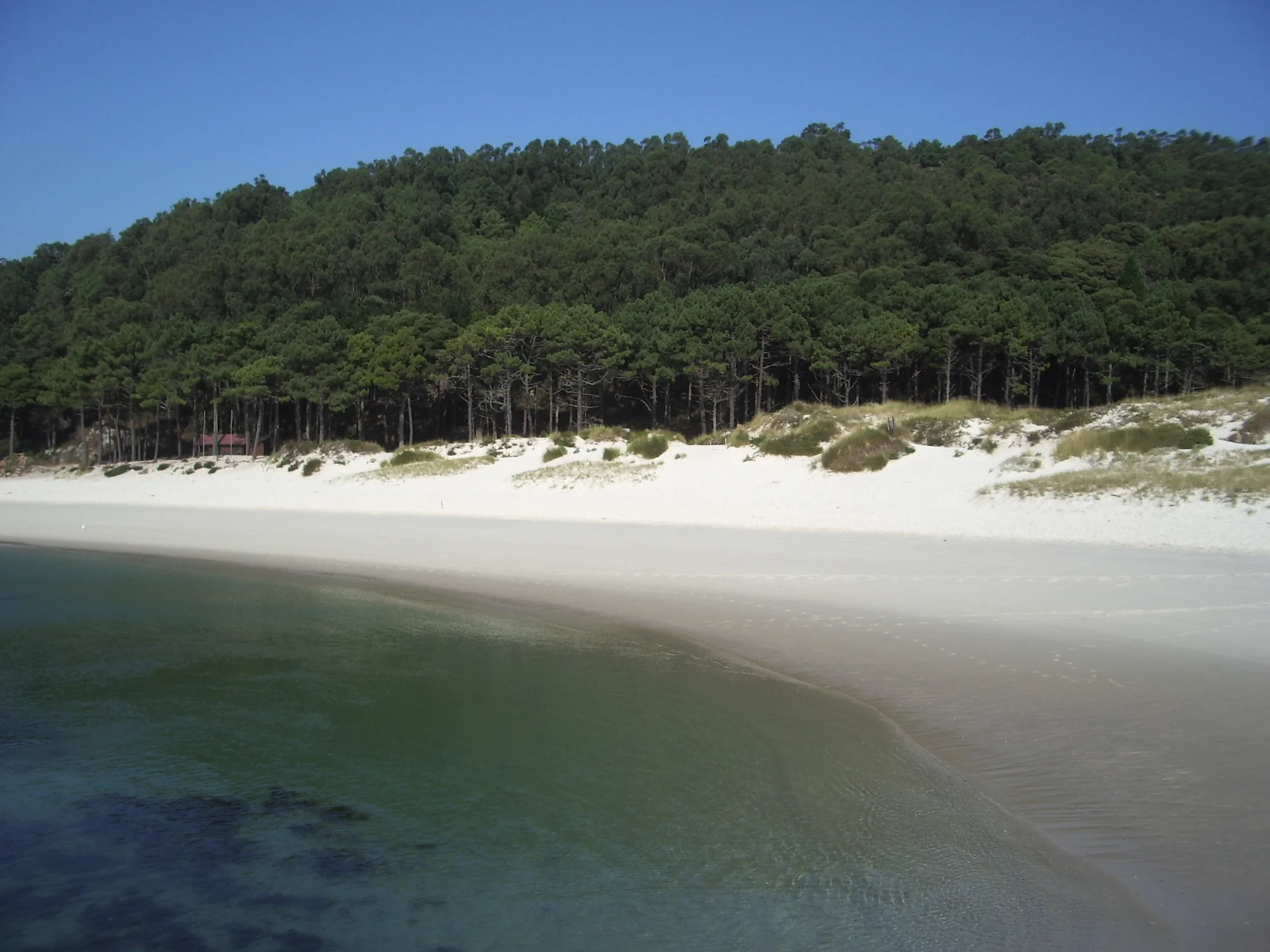 Praia de Rodas sur les iles Cies