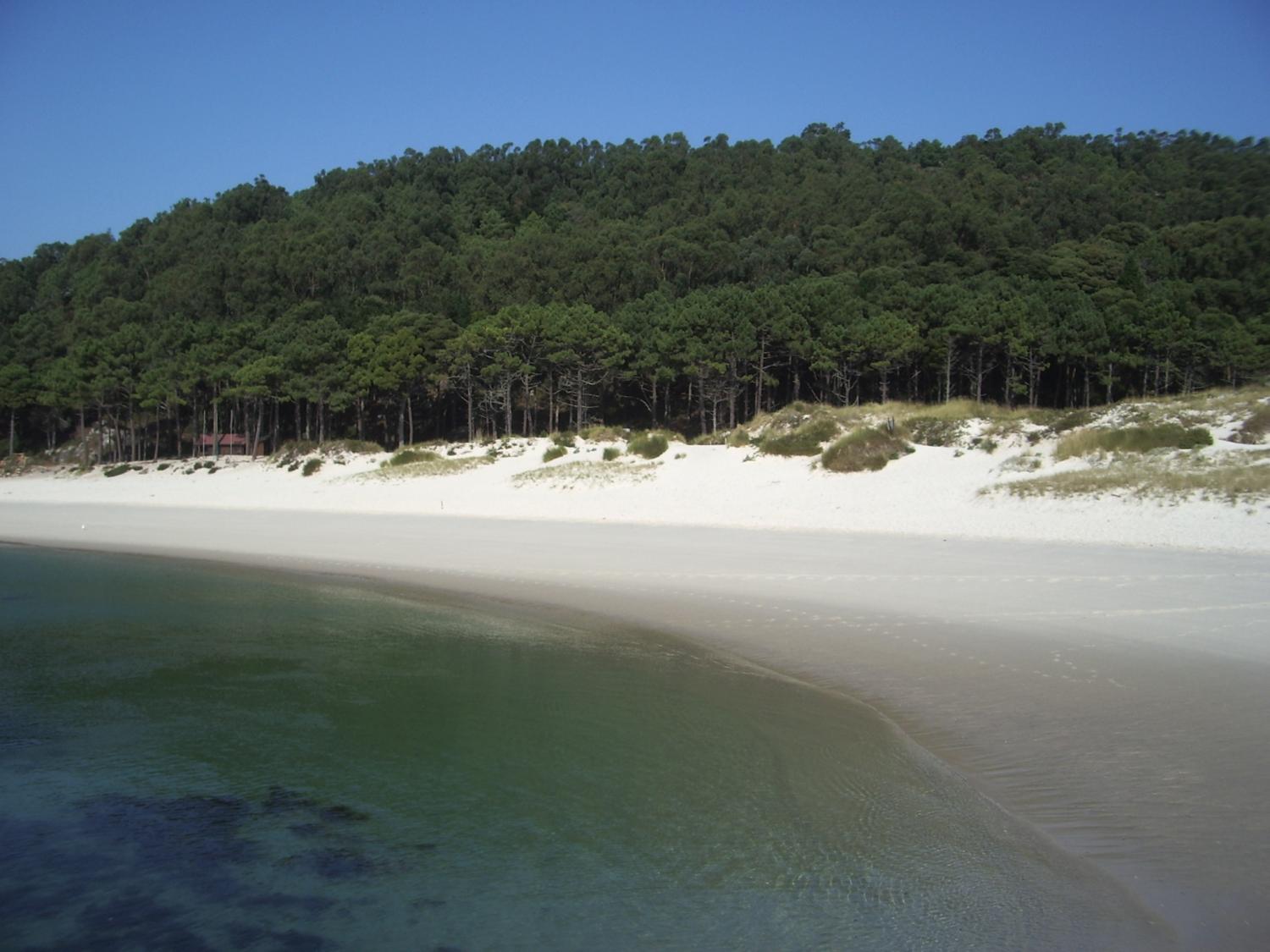 Praia de Rodas sur les iles Cies