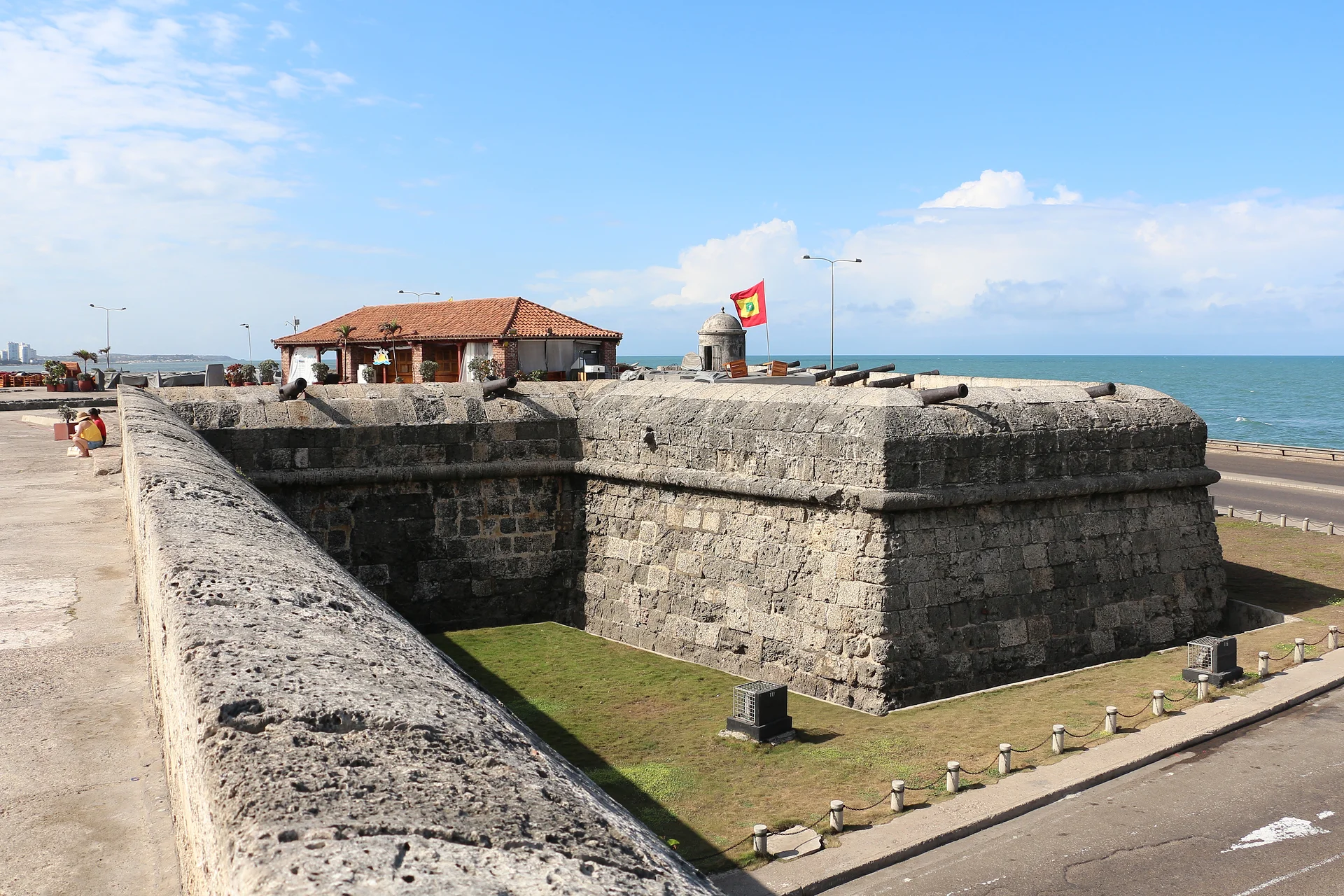 Remparts de Carthagène Remparts de Carthagène — Bastion de Saint-Domingue (Colombie)