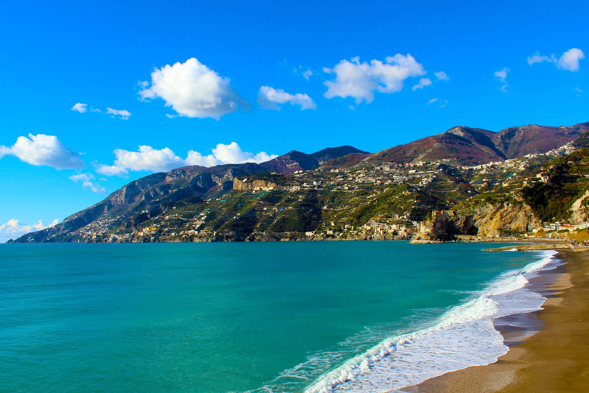 Plage d'Atrani — Plage d'Atrani (Italie)