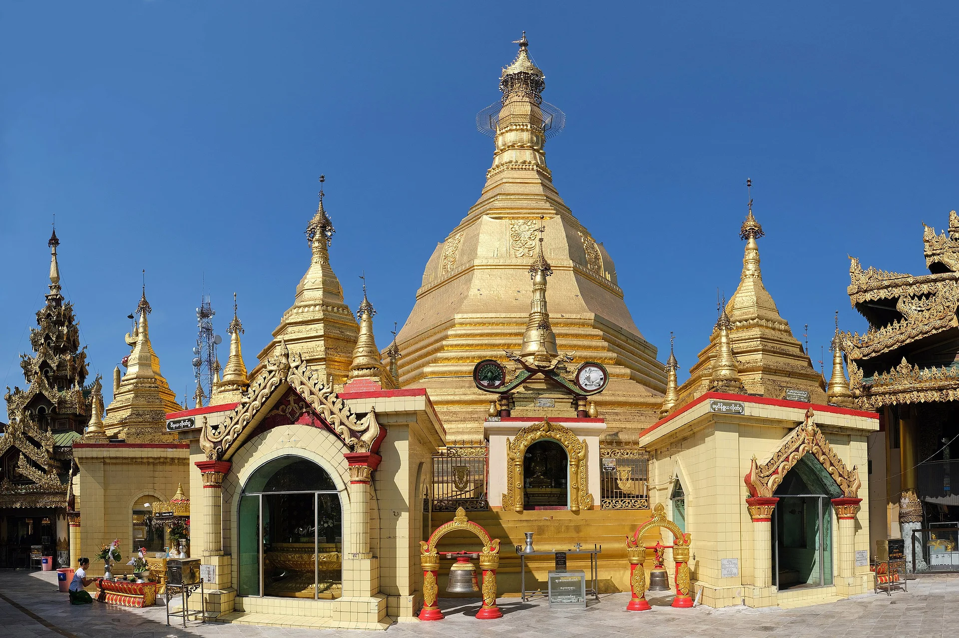 Pagode de Sule à Rangoun