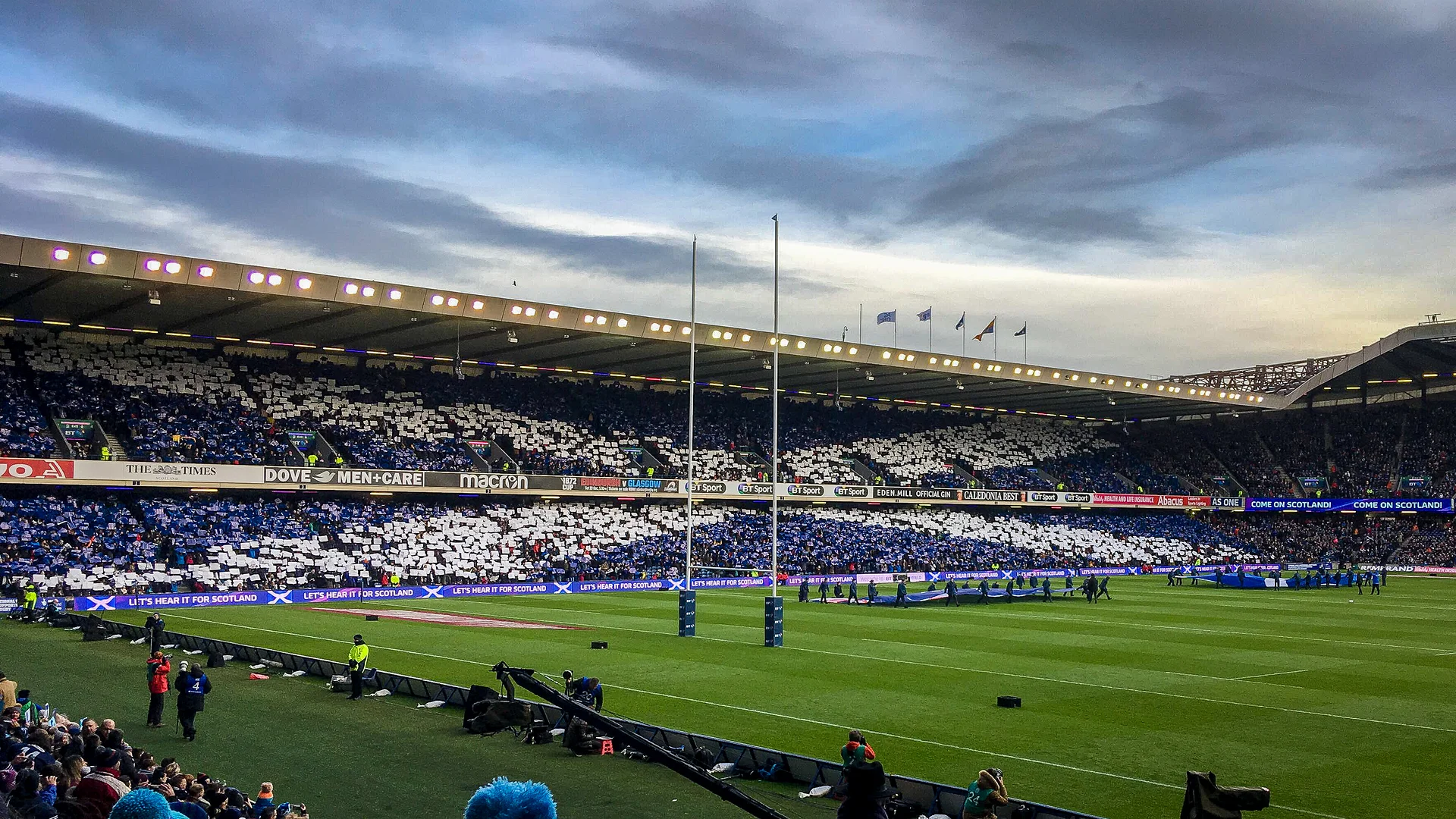 Murrayfield Stadium à Edimbourg — Stade Murrayfield (Royaume-Uni)